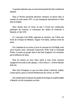 La rose blanche - Dans les pas de Sophie Scholl
