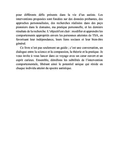 Trouble du spectre de l'autisme et stratégies d'intervention