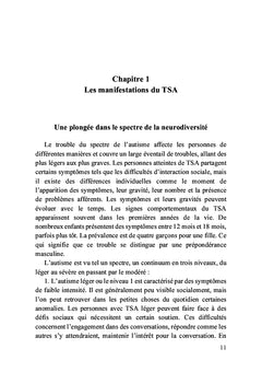 Trouble du spectre de l'autisme et stratégies d'intervention