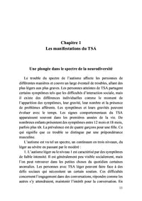 Trouble du spectre de l'autisme et stratégies d'intervention