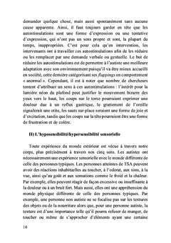 Trouble du spectre de l'autisme et stratégies d'intervention