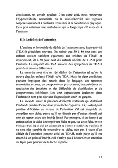 Trouble du spectre de l'autisme et stratégies d'intervention