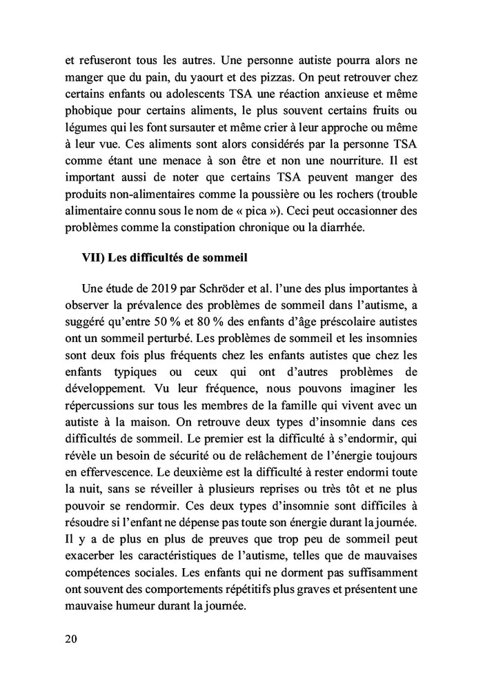 Trouble du spectre de l'autisme et stratégies d'intervention