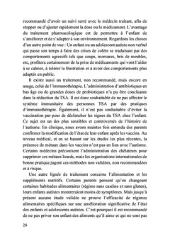 Trouble du spectre de l'autisme et stratégies d'intervention