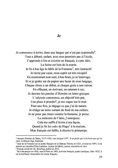 Les mots de l'âme