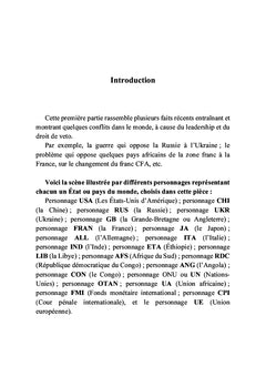 La guerre des volontés