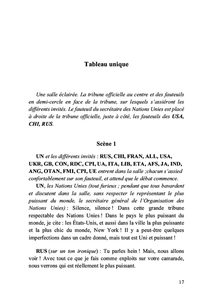 La guerre des volontés