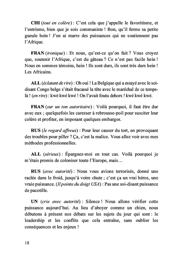 La guerre des volontés