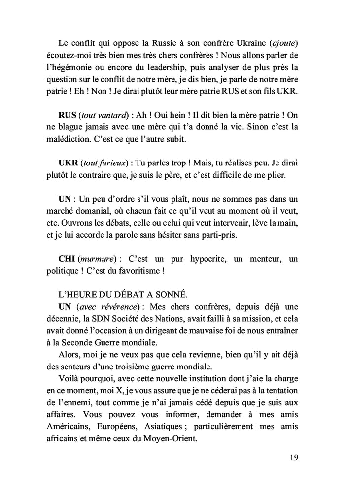 La guerre des volontés