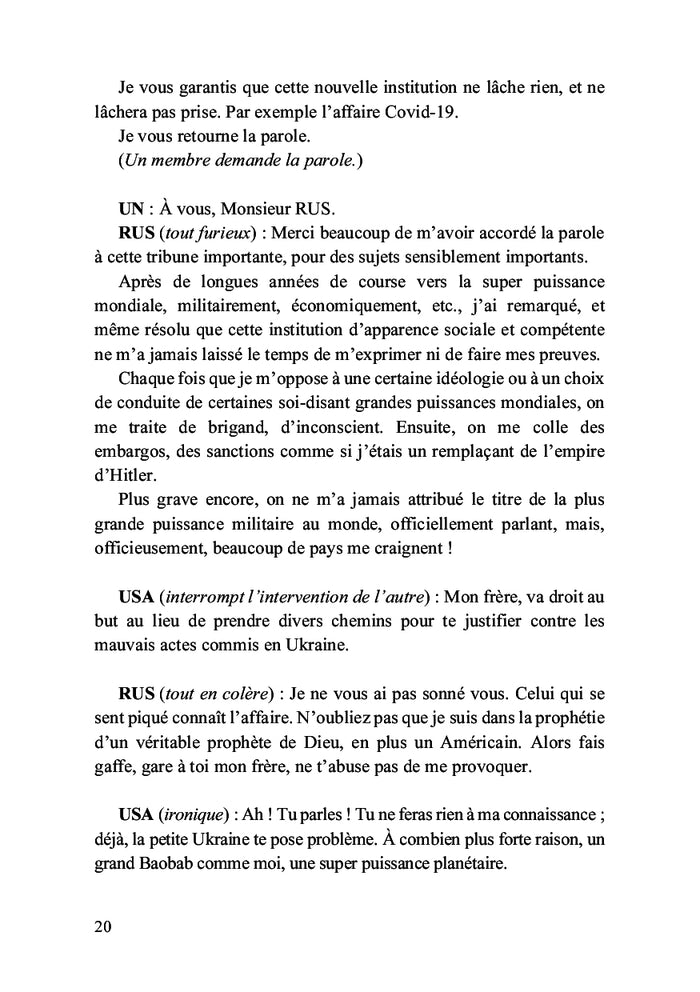 La guerre des volontés