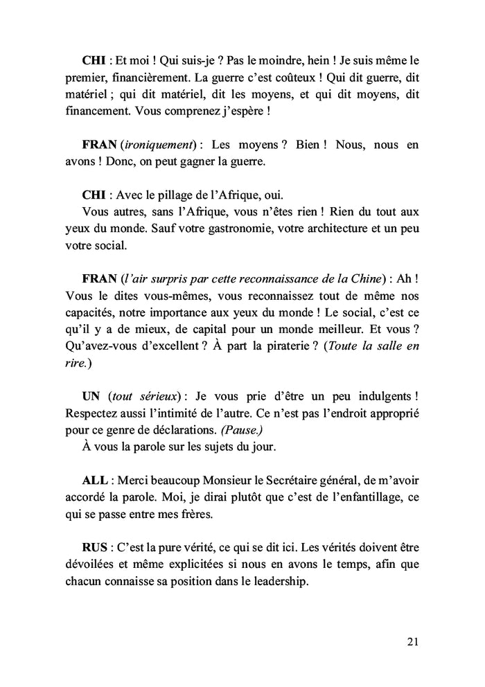 La guerre des volontés