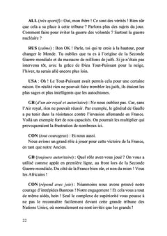 La guerre des volontés