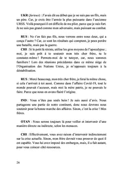 La guerre des volontés