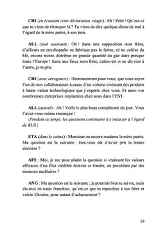 La guerre des volontés