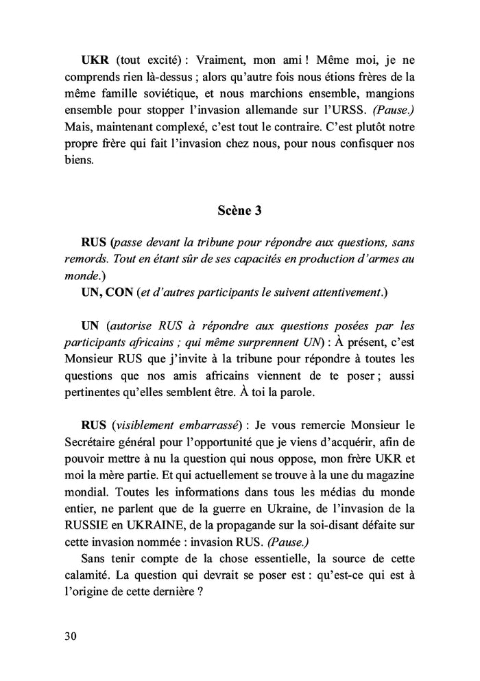 La guerre des volontés