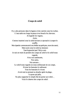 Coups de soleil