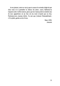 Lettres de suicide missives et épitaphes inconnues