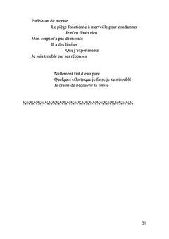 Aliénation pour celle recherchée absente et présente