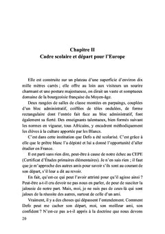Les drames d'un émigré