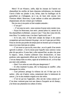 Les drames d'un émigré