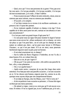 Les drames d'un émigré