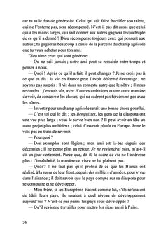 Les drames d'un émigré