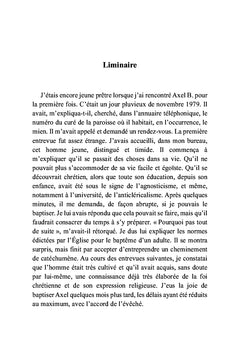 Genèse d'un solitaire