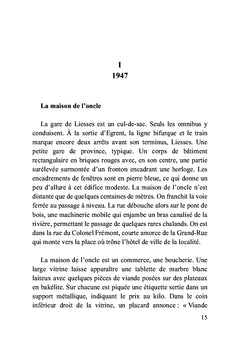 Genèse d'un solitaire
