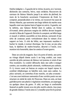 Genèse d'un solitaire
