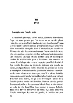 Genèse d'un solitaire