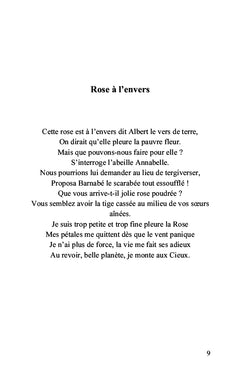 Recueil de poésies doux mots et belles paroles