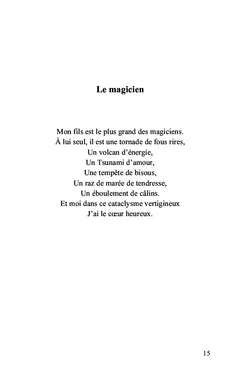 Recueil de poésies doux mots et belles paroles