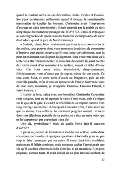 Le passager ou l'éloge du grain de folie