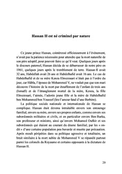 Le tableau noir de la dynastie alaouite marocaine