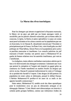 Le tableau noir de la dynastie alaouite marocaine