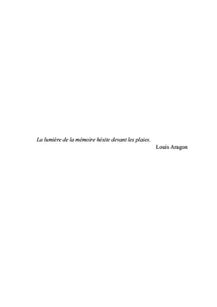 S'en souvenir pour oublier