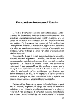 Un professeur impeccable