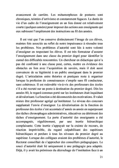 Un professeur impeccable