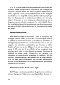 Un professeur impeccable
