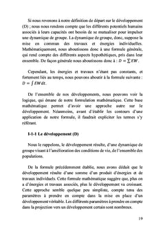 La théorie du développement moderne