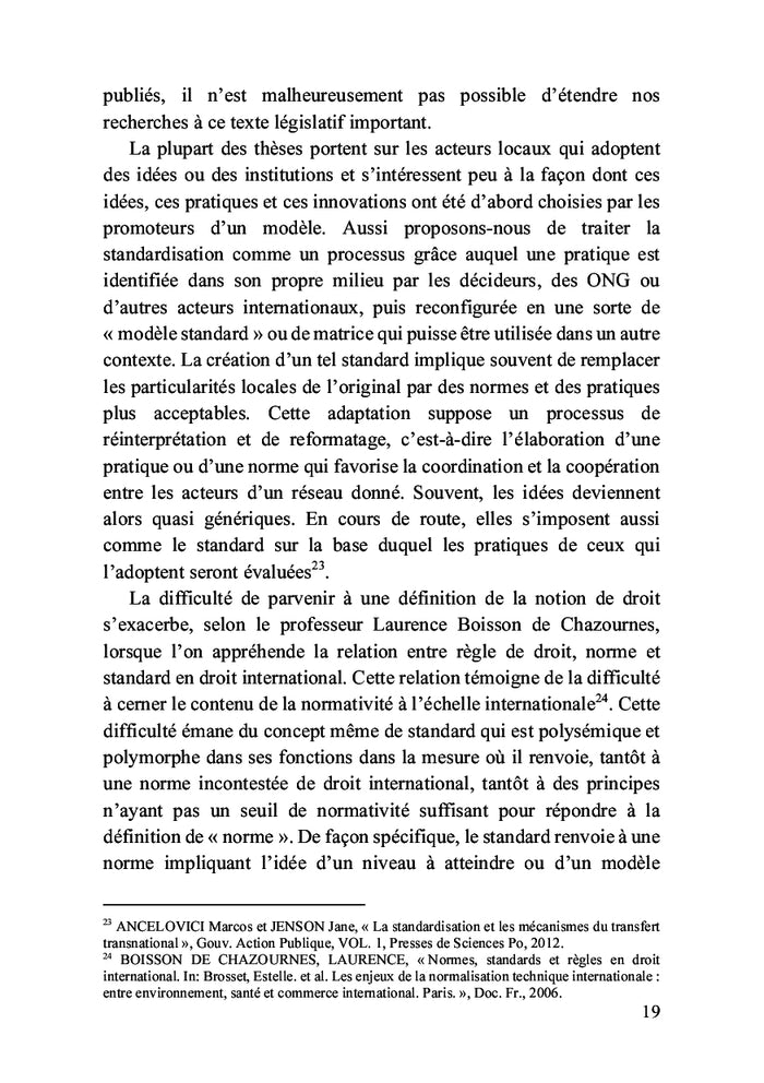 Les sources internationales du droit des marchés publics algérien