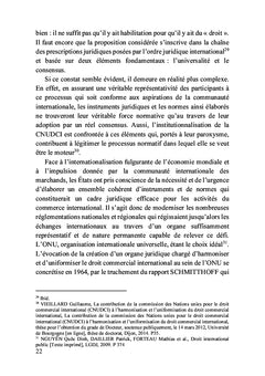 Les sources internationales du droit des marchés publics algérien