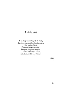 Confidences