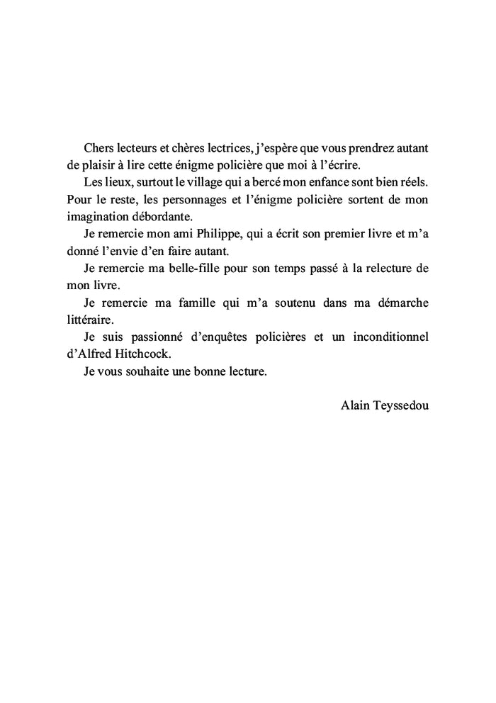 La lettre assassine