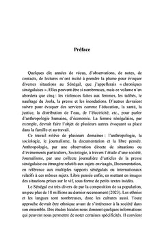 Chroniques sénégalaises