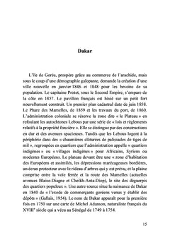 Chroniques sénégalaises