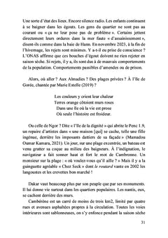 Chroniques sénégalaises