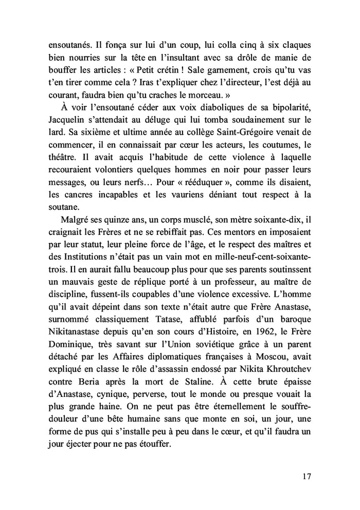 Souvenirs des hommes en noir