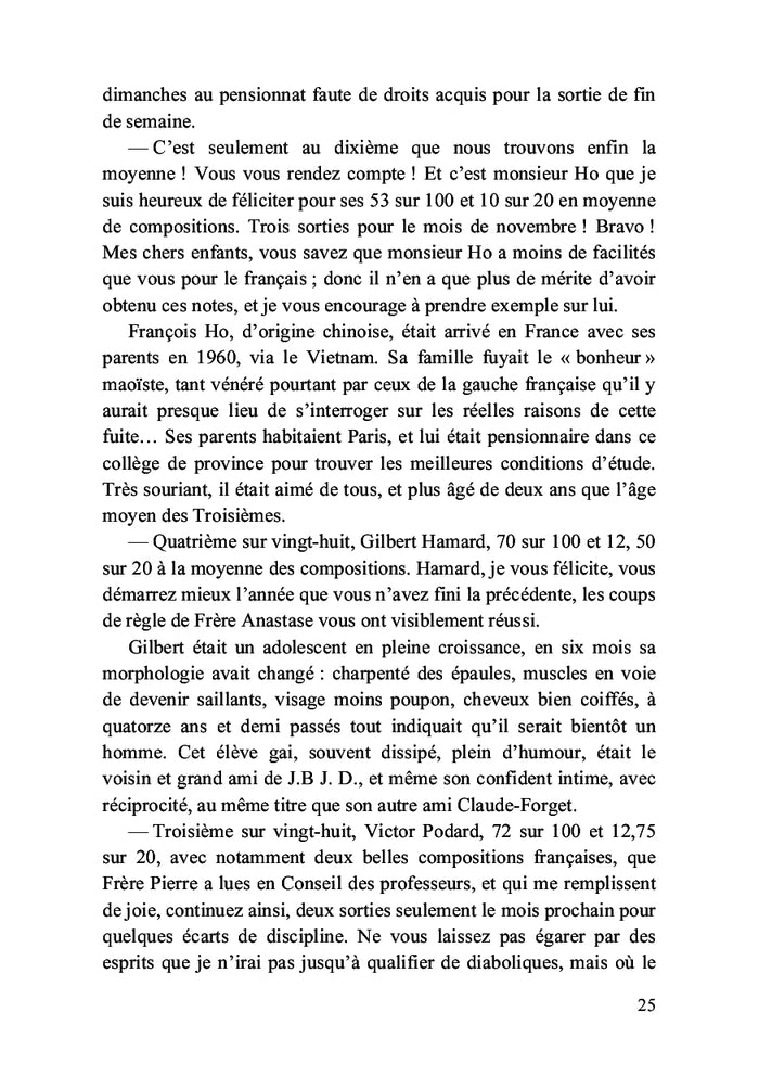 Souvenirs des hommes en noir