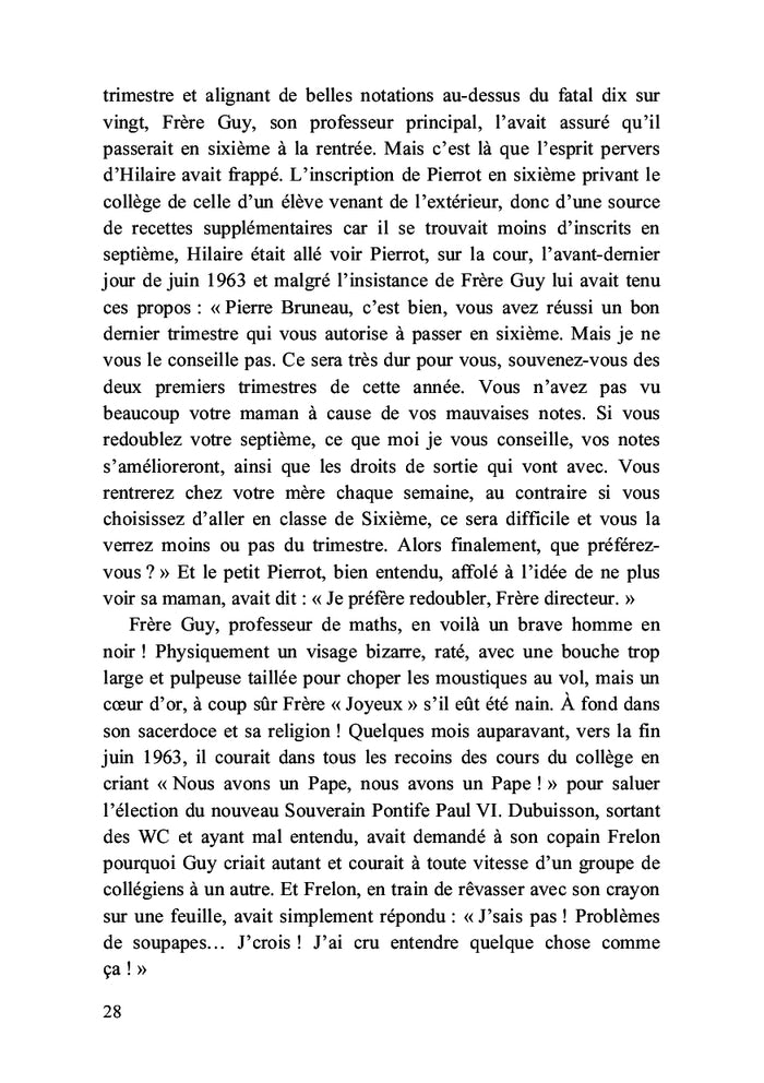 Souvenirs des hommes en noir